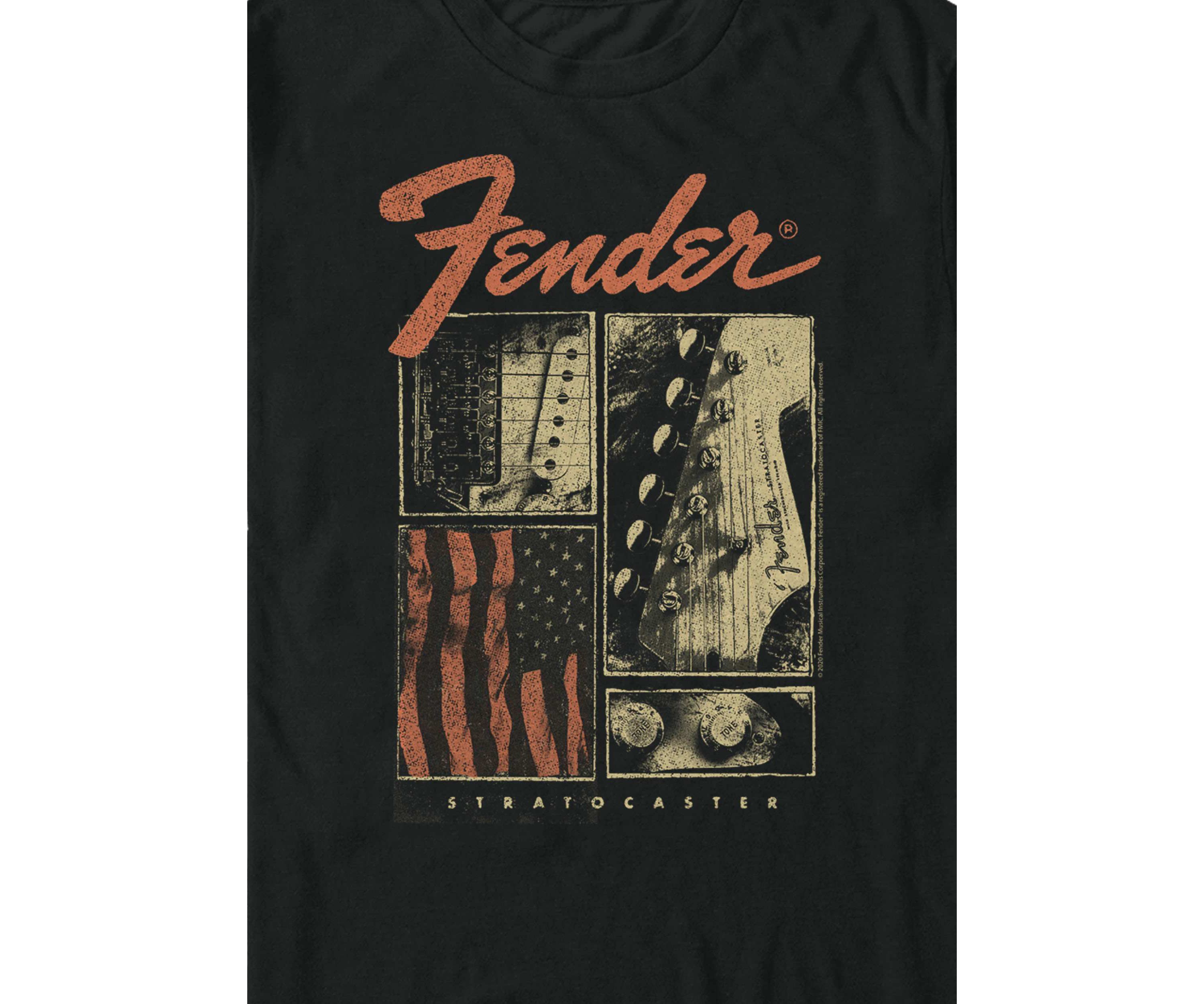 Strat Flag Graphic T-Shirt