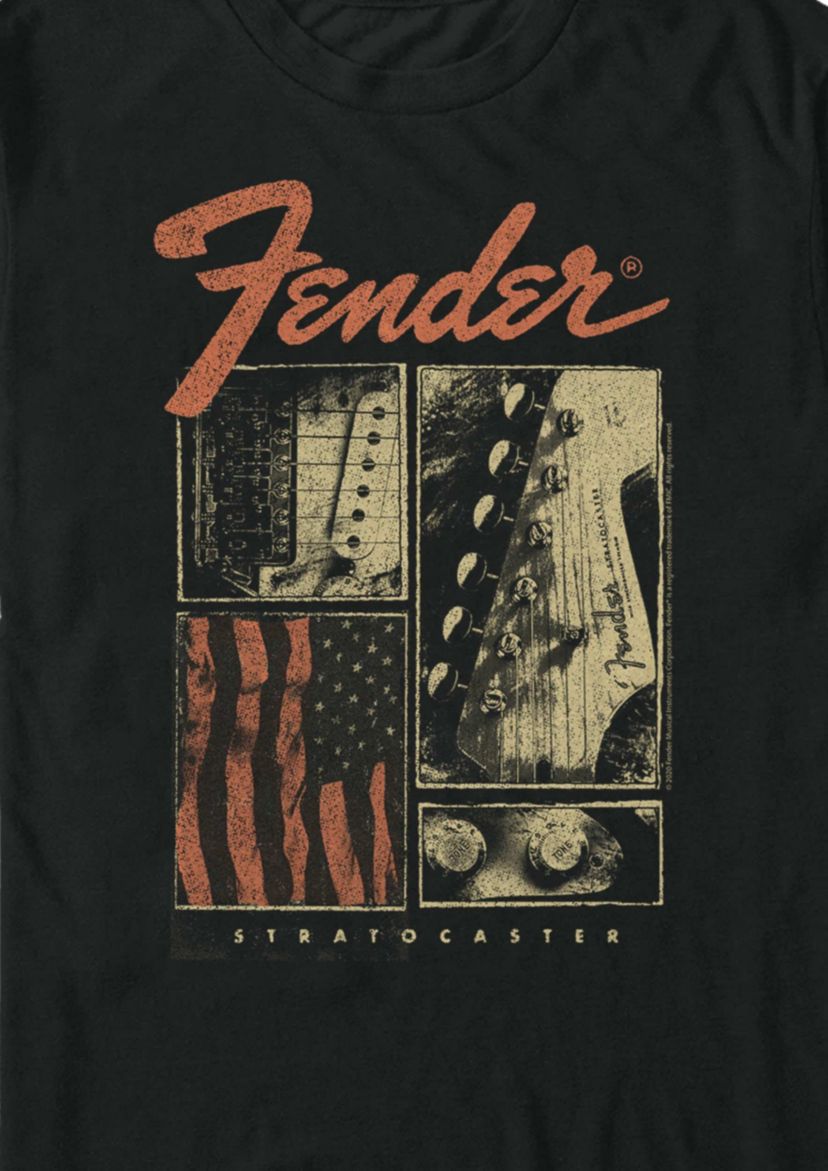 Strat Flag Graphic T-Shirt