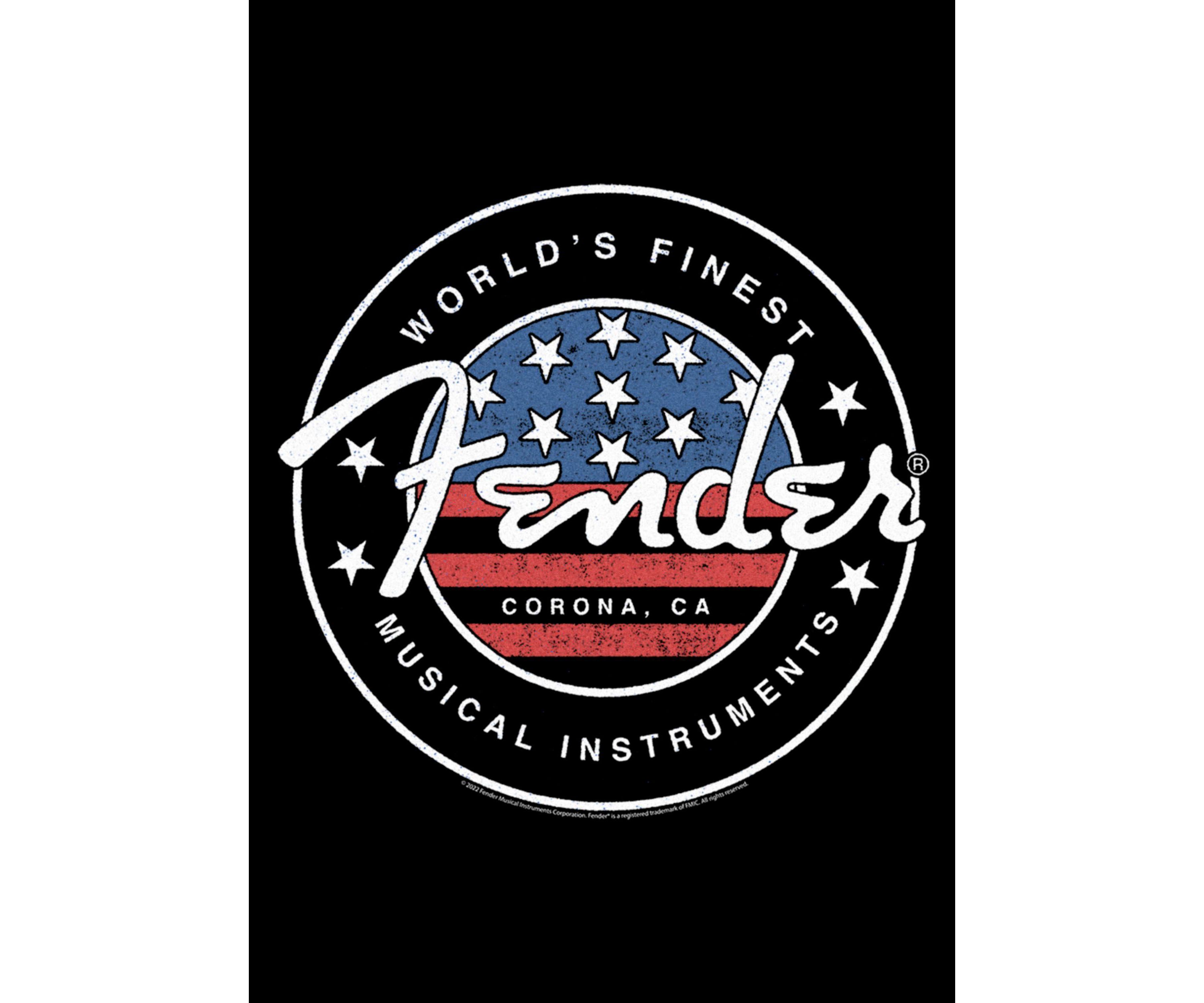 Flag Stamp Graphic T-Shirt
