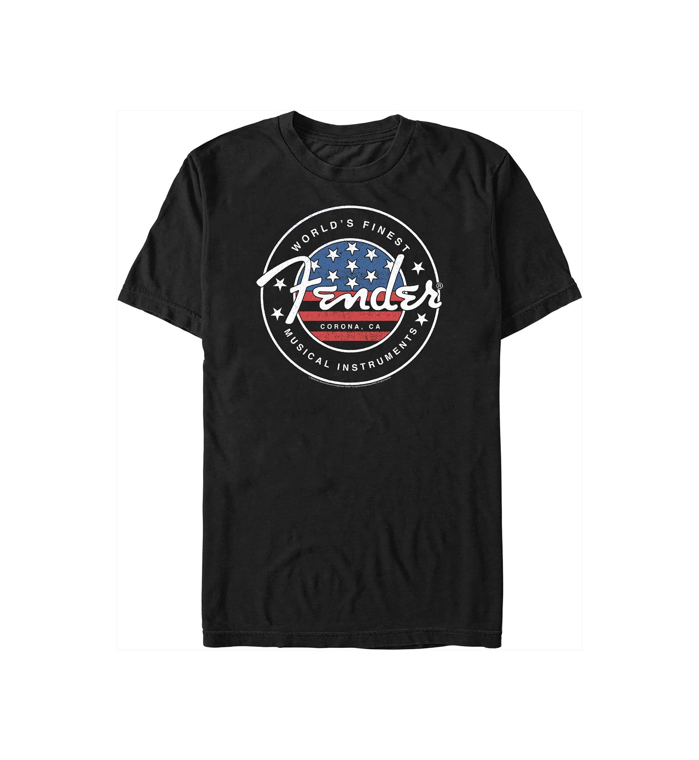 Big & Tall Flag Stamp Graphic T-Shirt