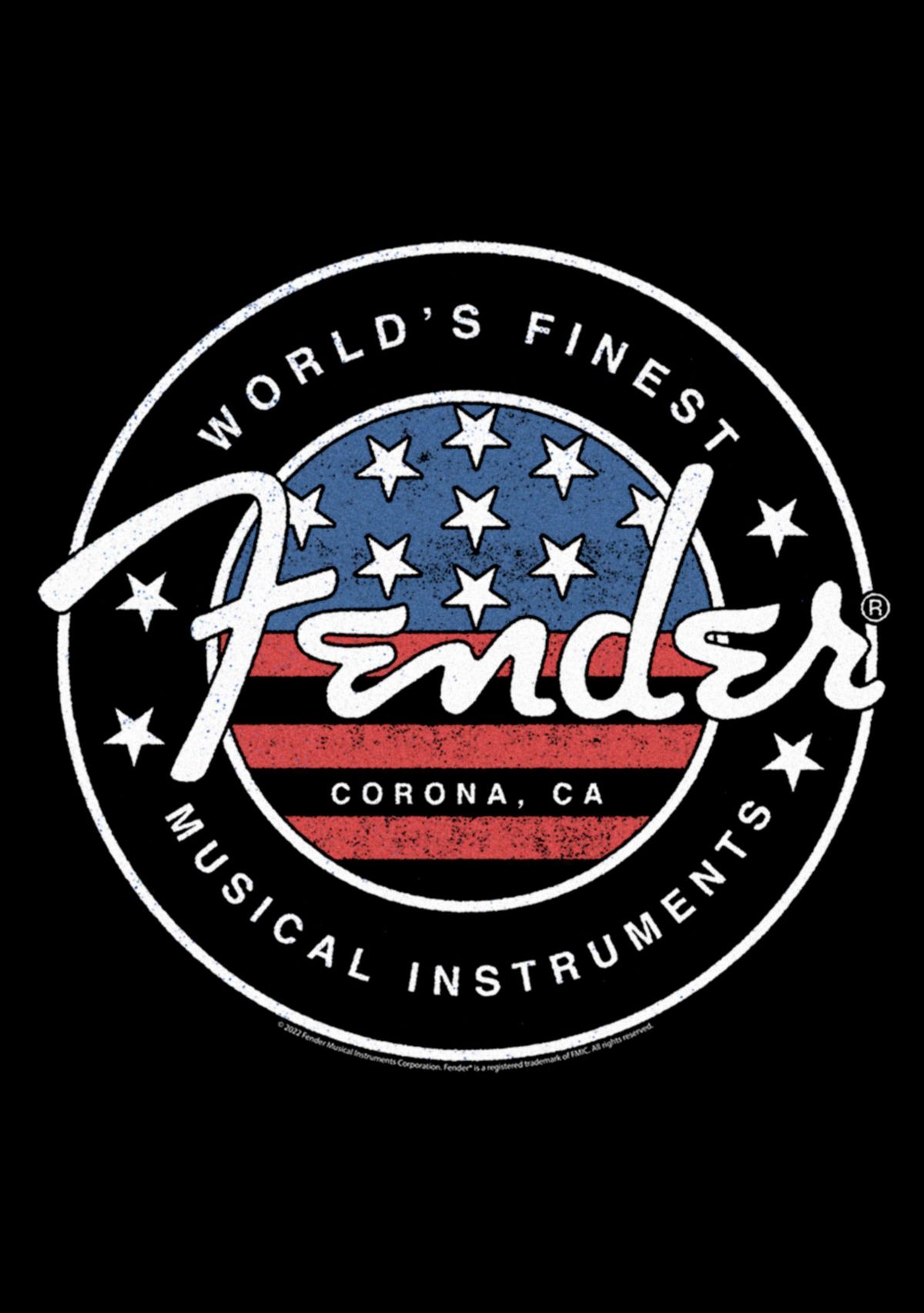 Big & Tall Flag Stamp Graphic T-Shirt