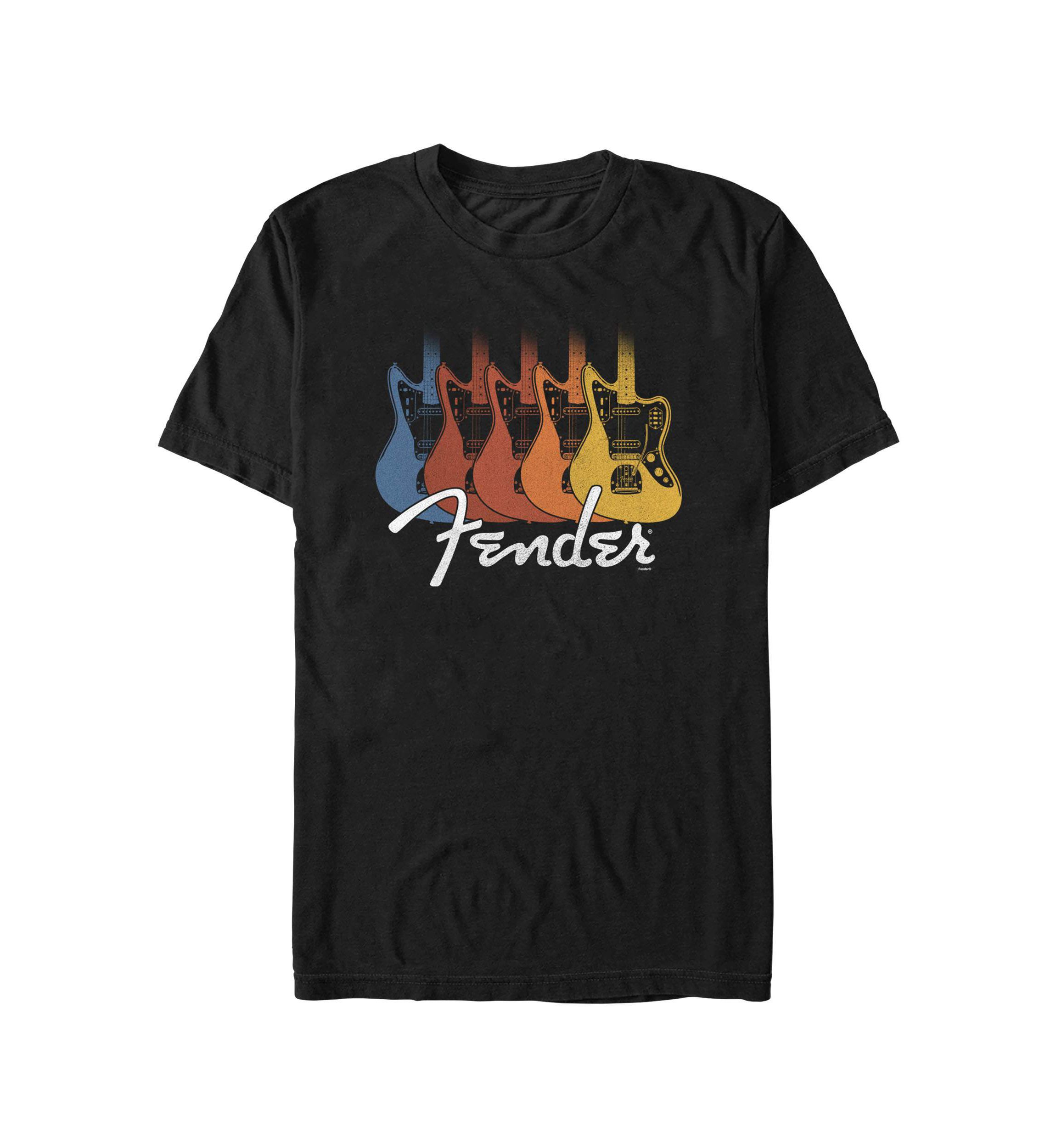 Fender Retro Rainbow Graphic T-Shirt