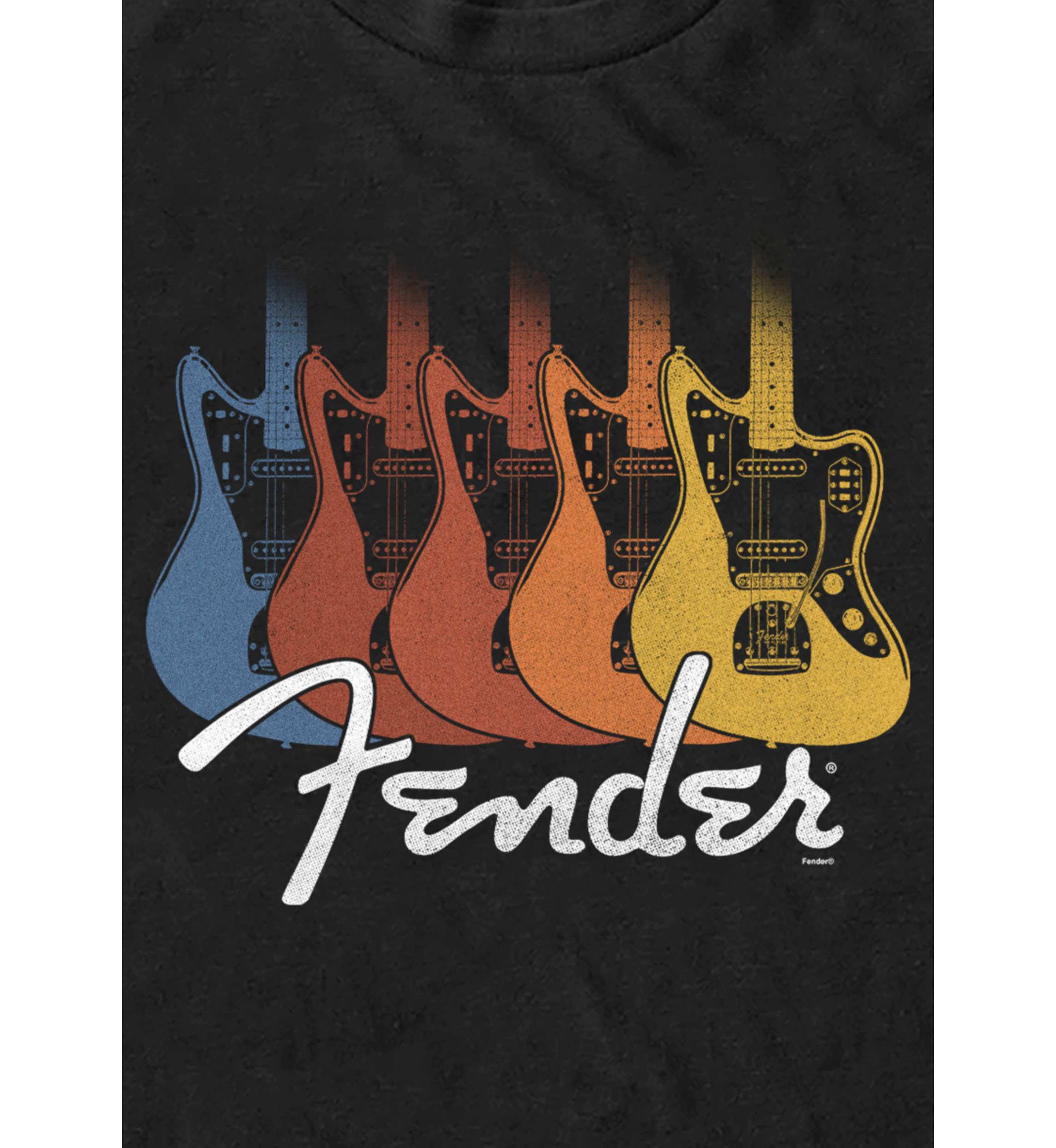 Fender Retro Rainbow Graphic T-Shirt
