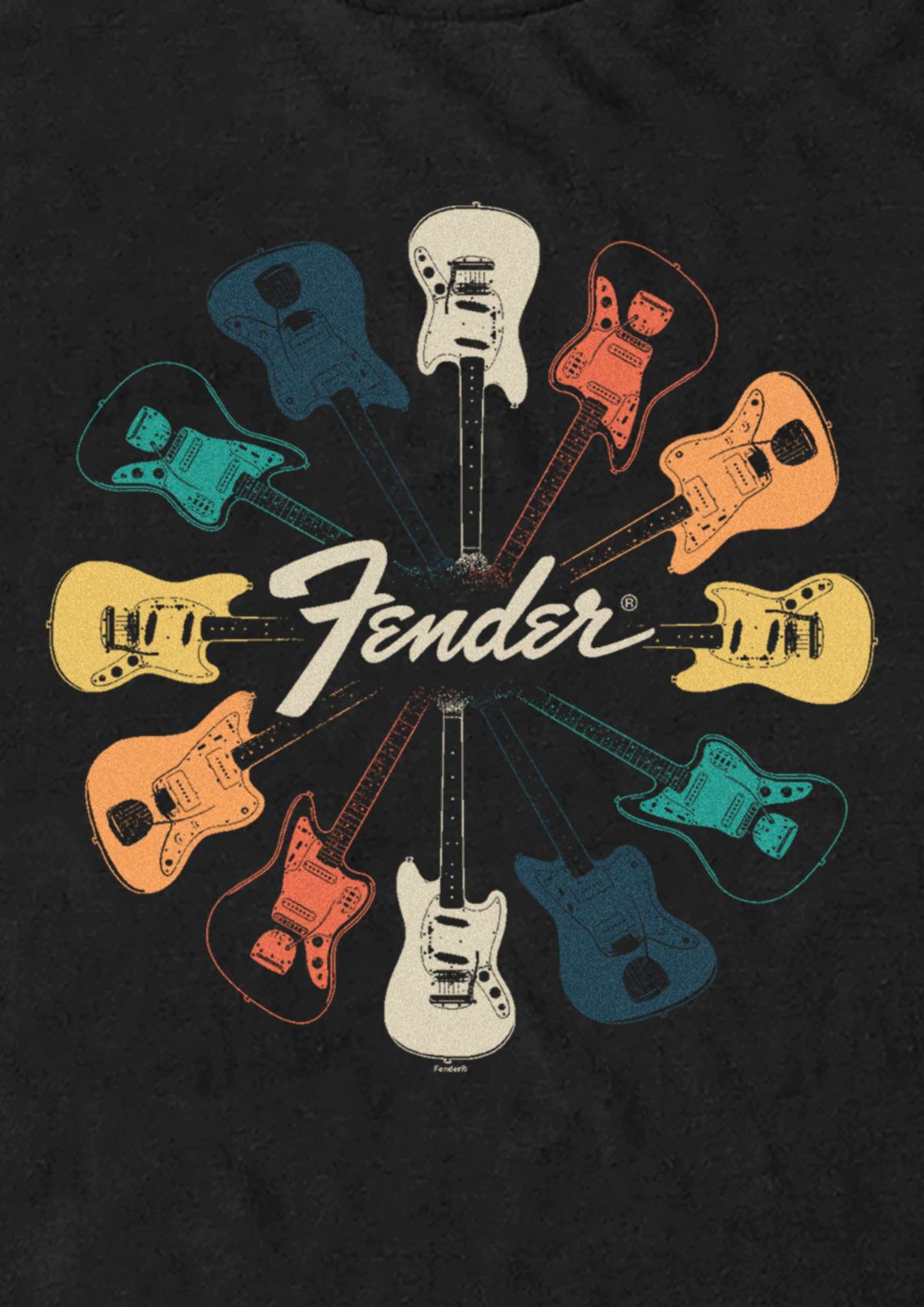 Retro Kaleidascope Graphic T-Shirt