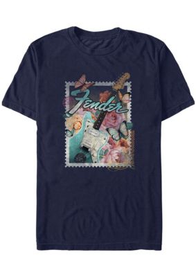 Fender Men's Stamp Electric Guitar Graphic T-Shirt