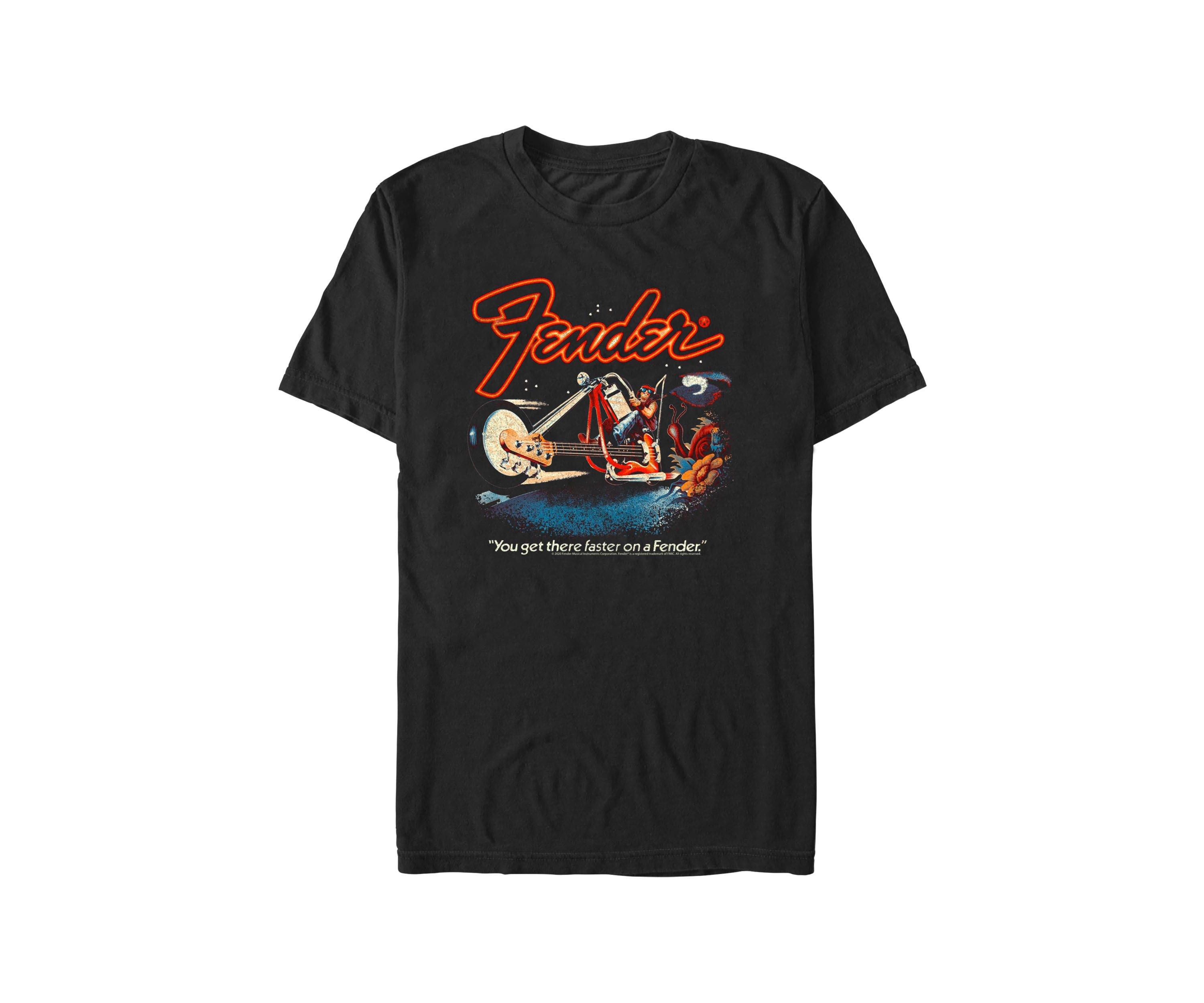 Faster On Fender Graphic T-Shirt