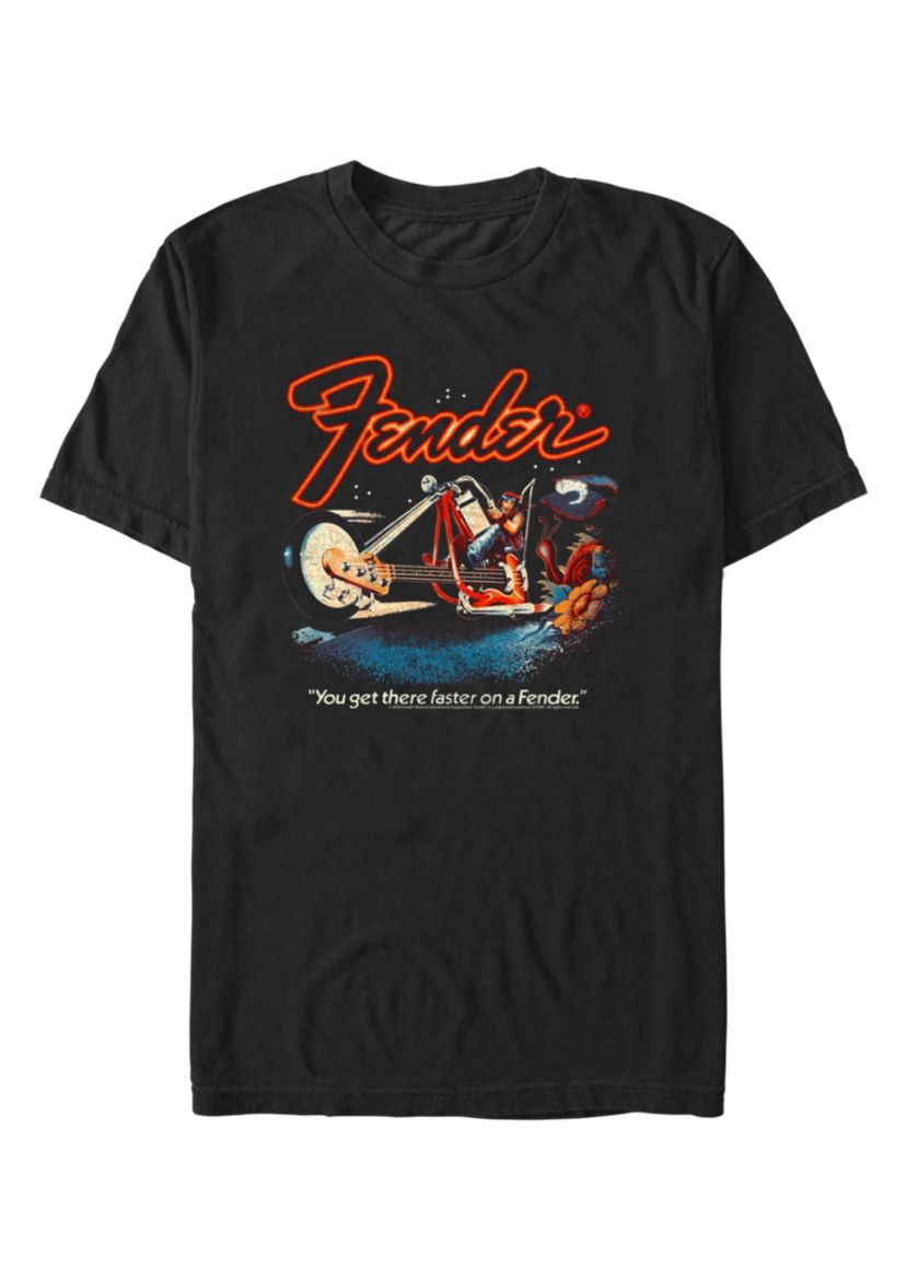 Faster On Fender Graphic T-Shirt