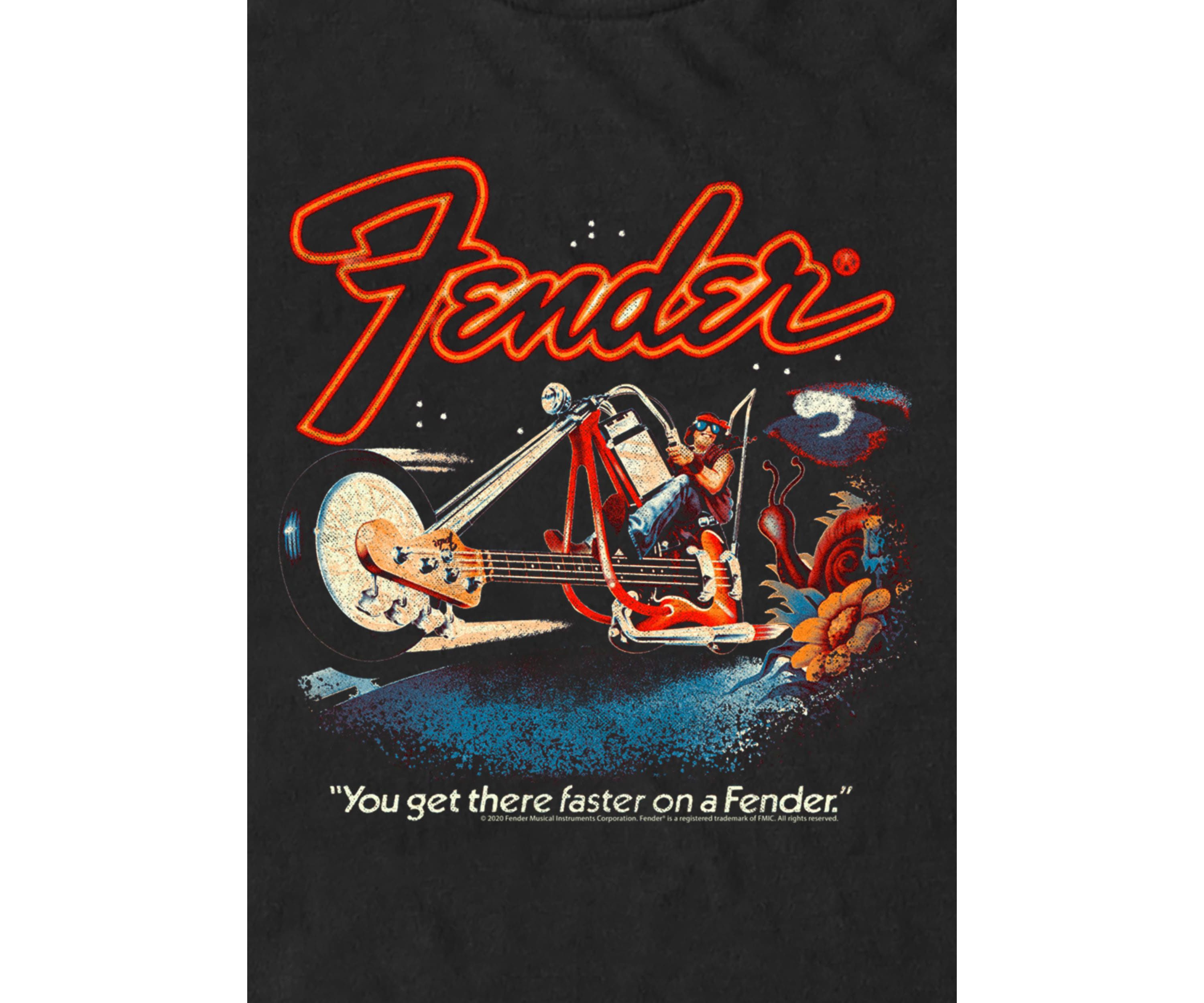 Faster On Fender Graphic T-Shirt