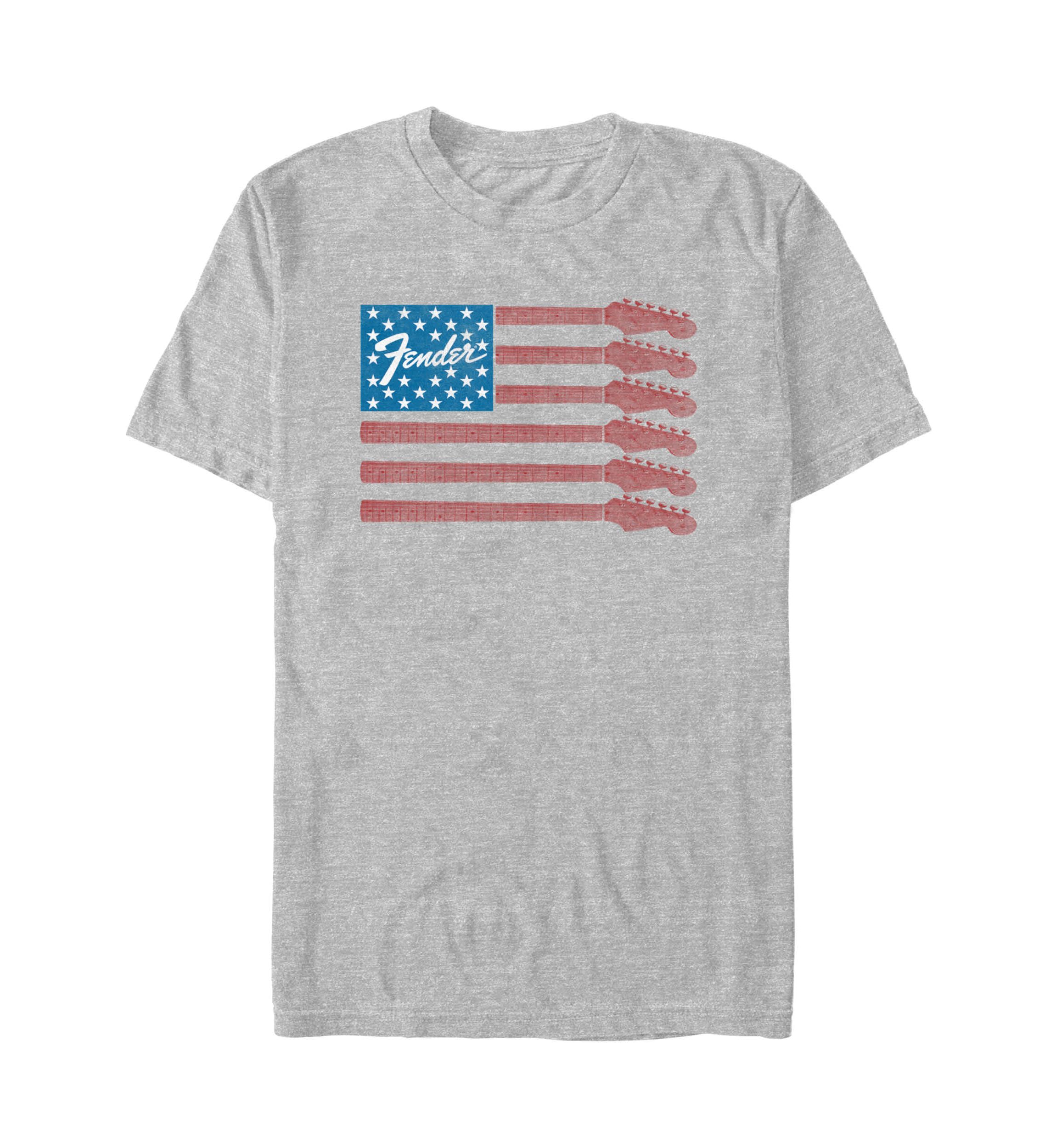 Guitar Flag Graphic T-Shirt