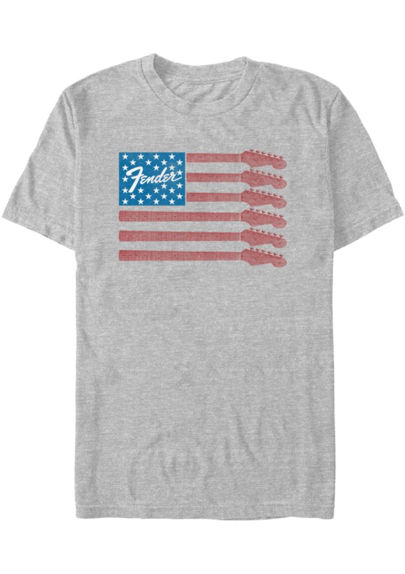 Guitar Flag Graphic T-Shirt