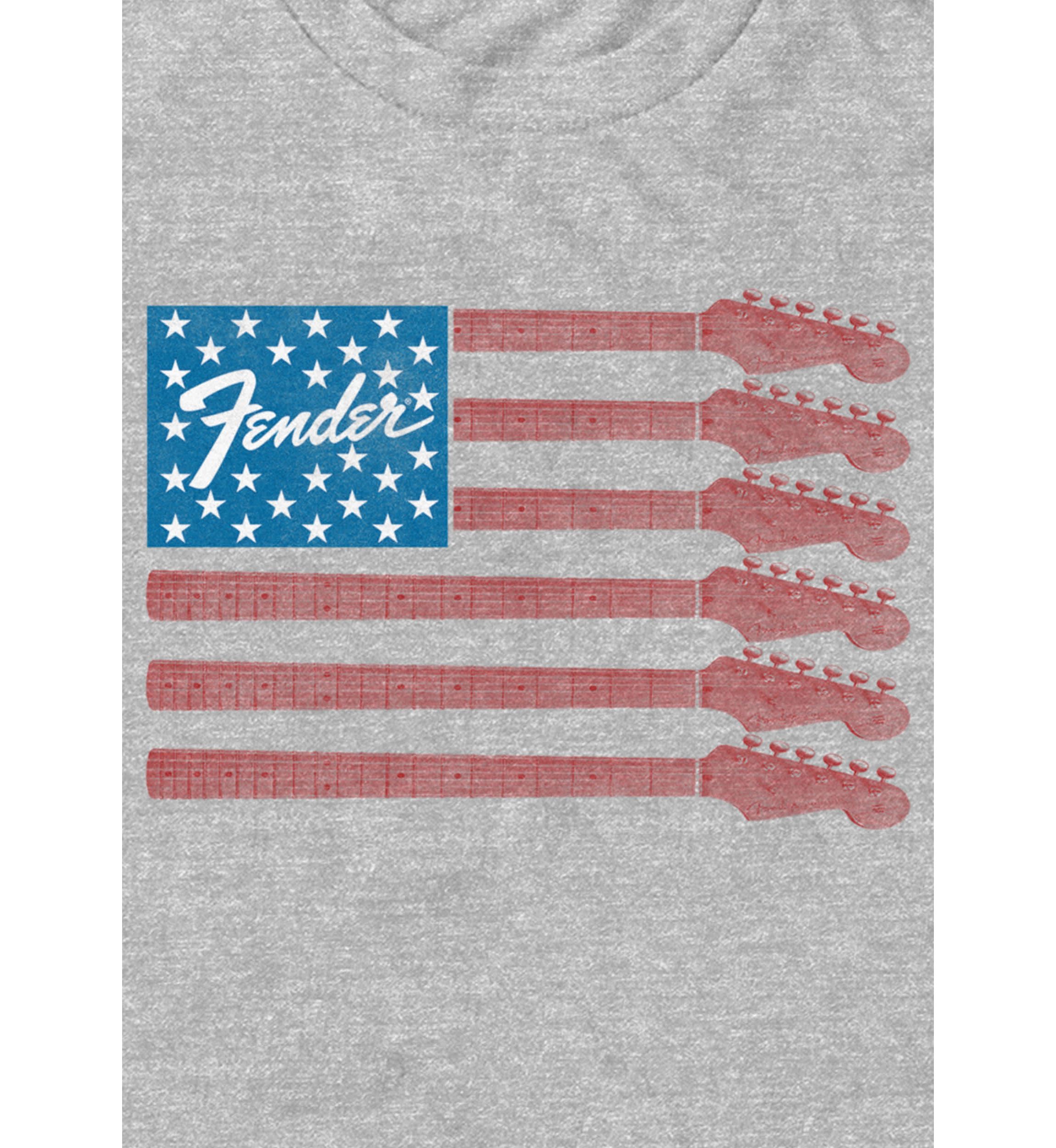 Guitar Flag Graphic T-Shirt