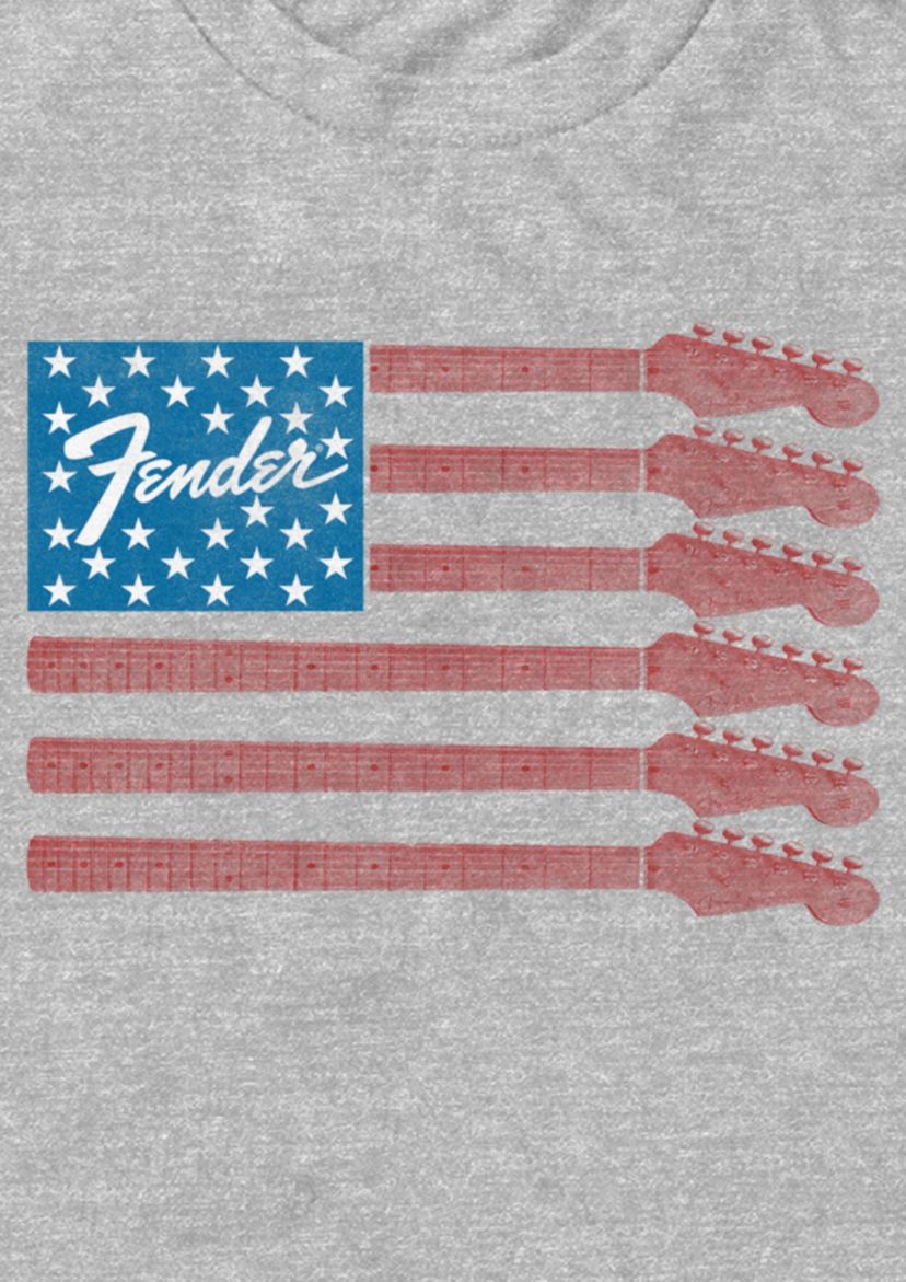 Guitar Flag Graphic T-Shirt