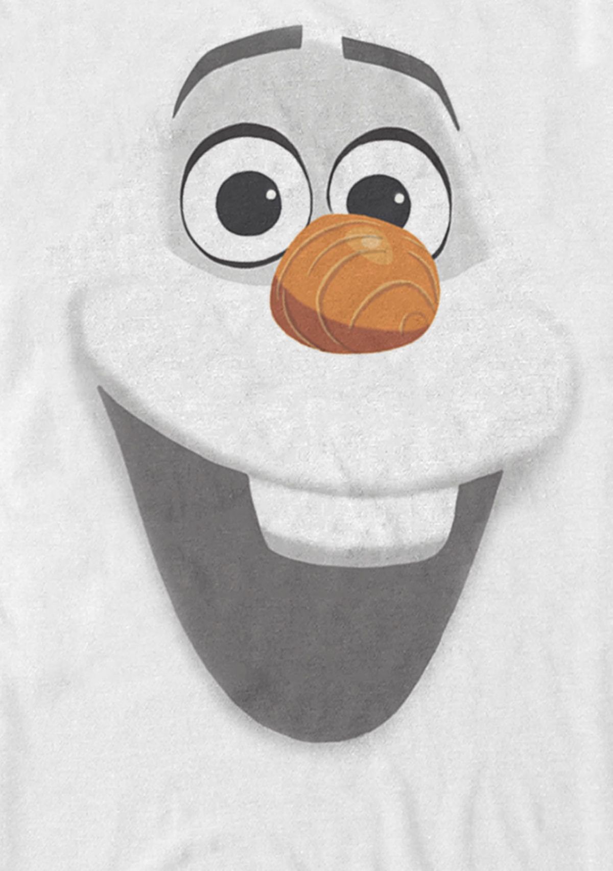 Olaf Big Face Short Sleeve T-Shirt