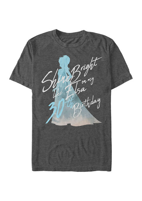 Disney® Birthday Queen Thirty Graphic Short Sleeve T-Shirt