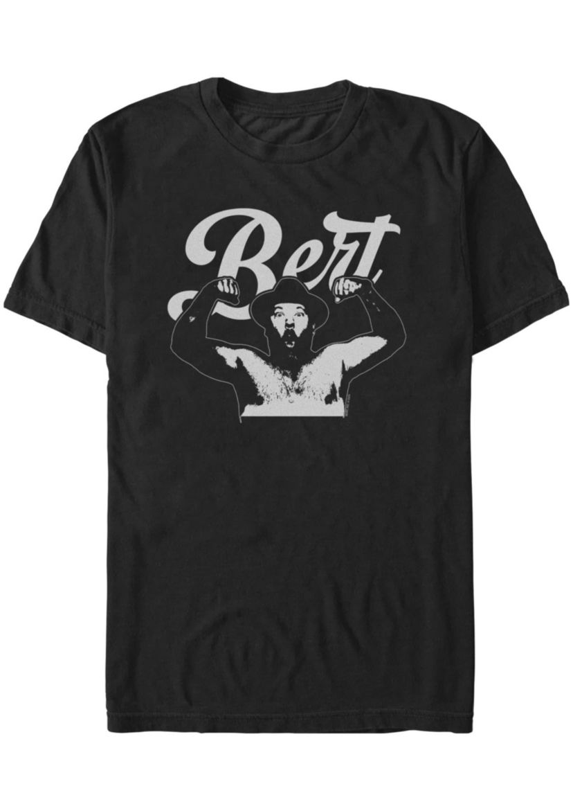 Flexing Bert Graphic T-Shirt