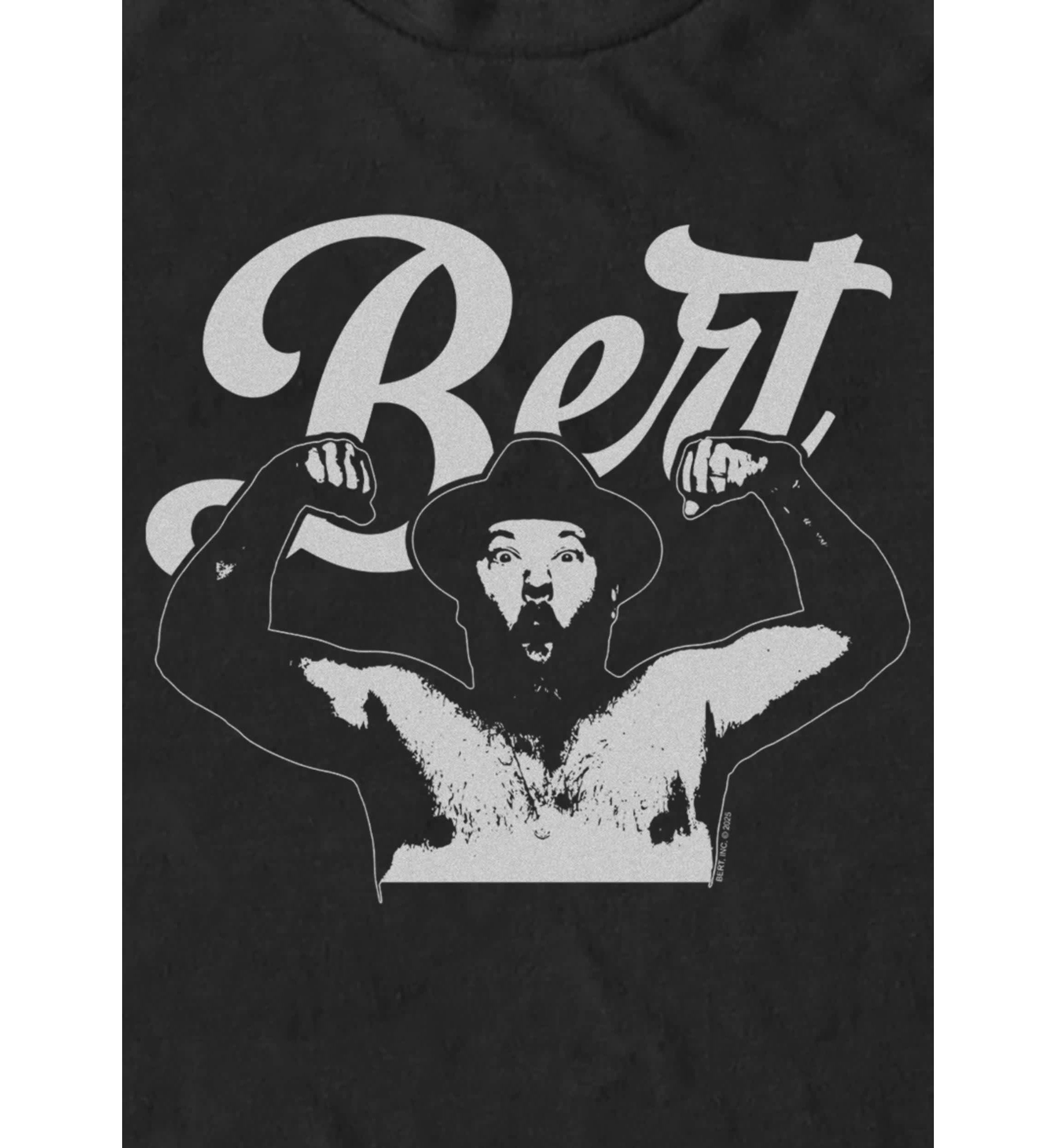 Flexing Bert Graphic T-Shirt