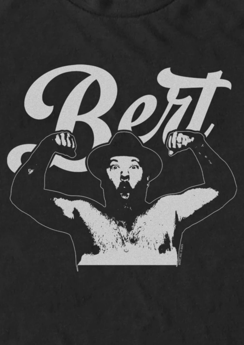 Flexing Bert Graphic T-Shirt