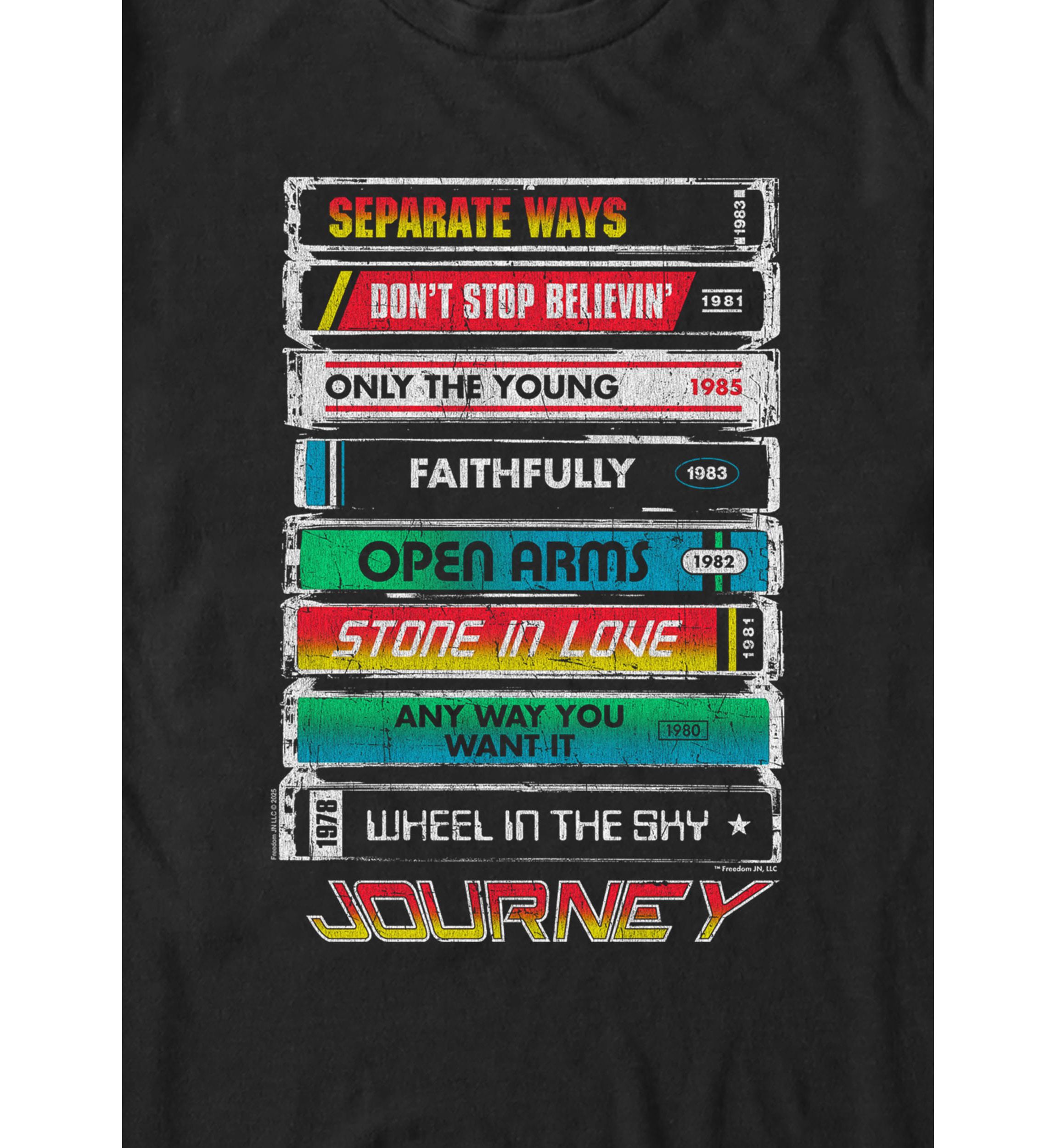 Tape Deck Hits Graphic T-Shirt