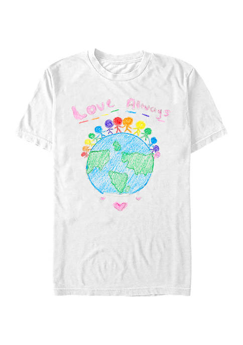 Juniors Special Projects Kidfest World Love Graphic T-Shirt