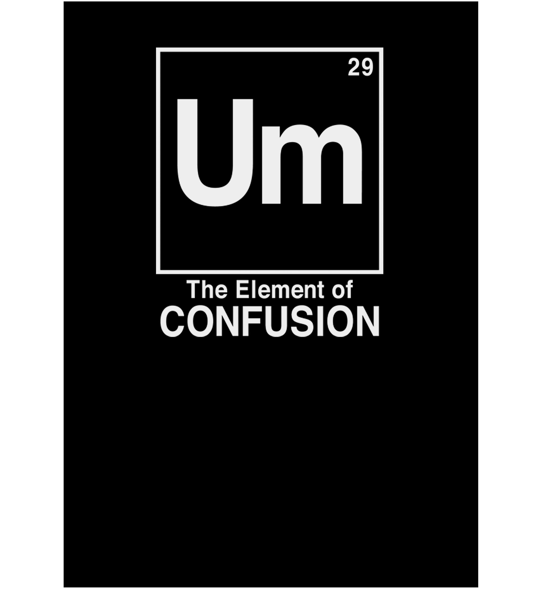 Big & Tall Generic Element of Confusion Graphic Short Sleeve T-Shirt