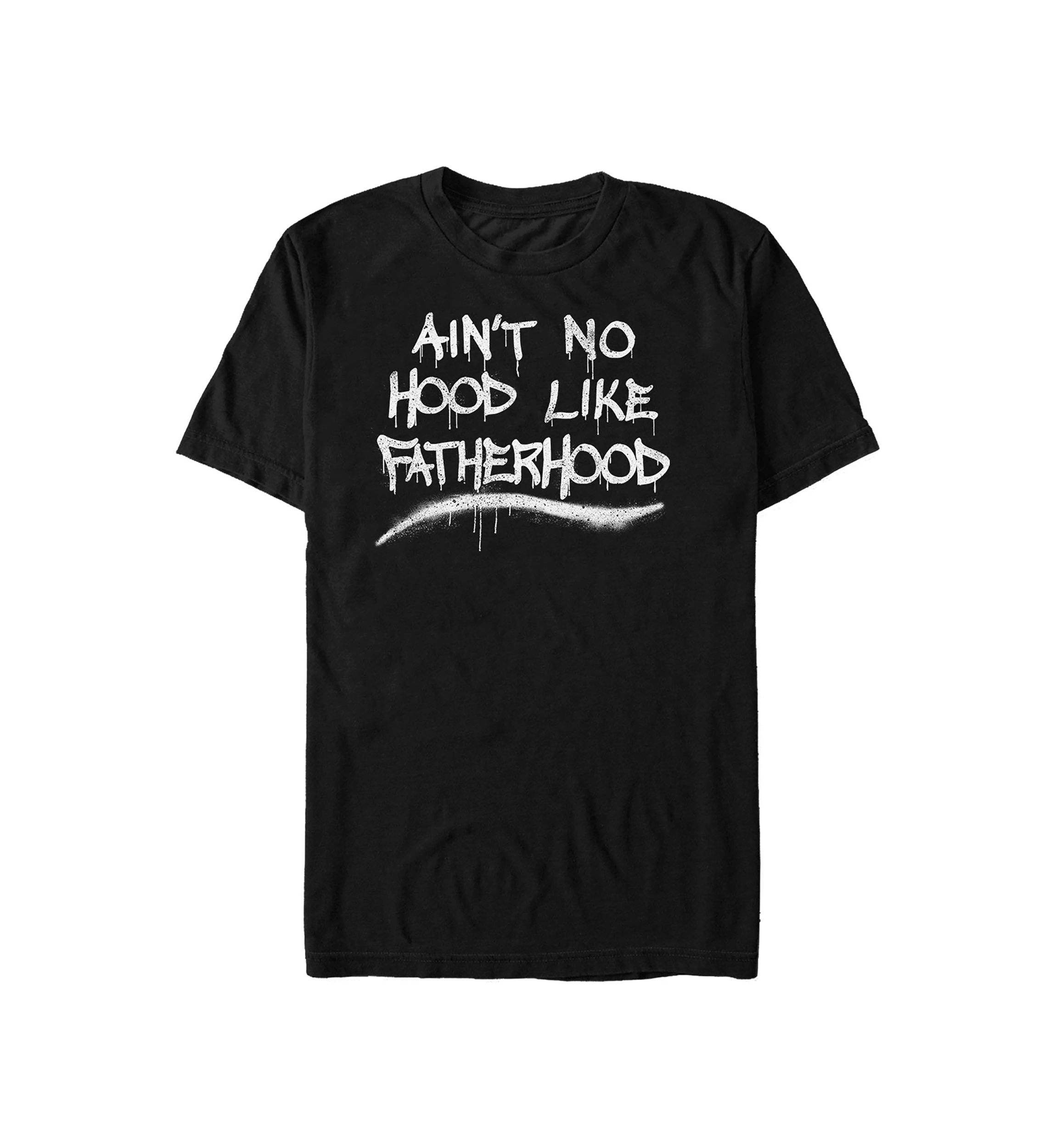 Big & Tall Generic Fathers Hood Graphic Short Sleeve T-Shirt