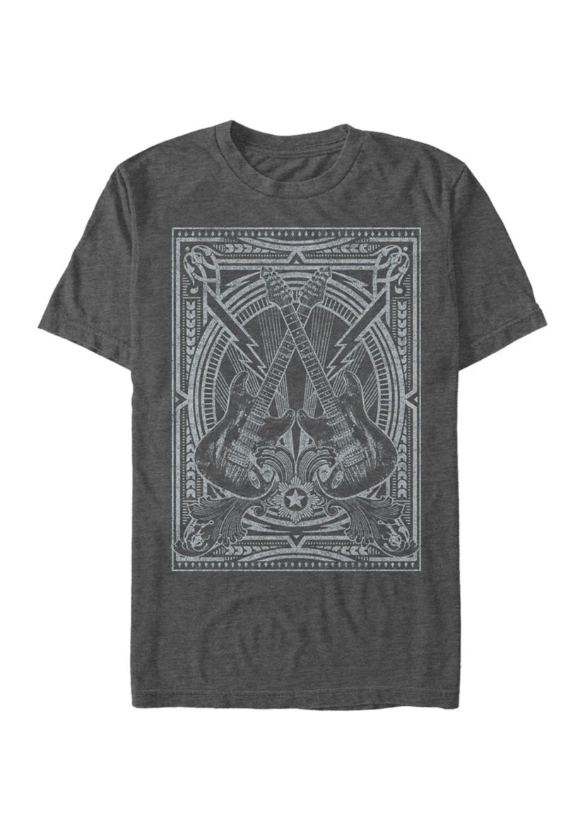 Big & Tall Generic Savage Rock Graphic Short Sleeve T-Shirt