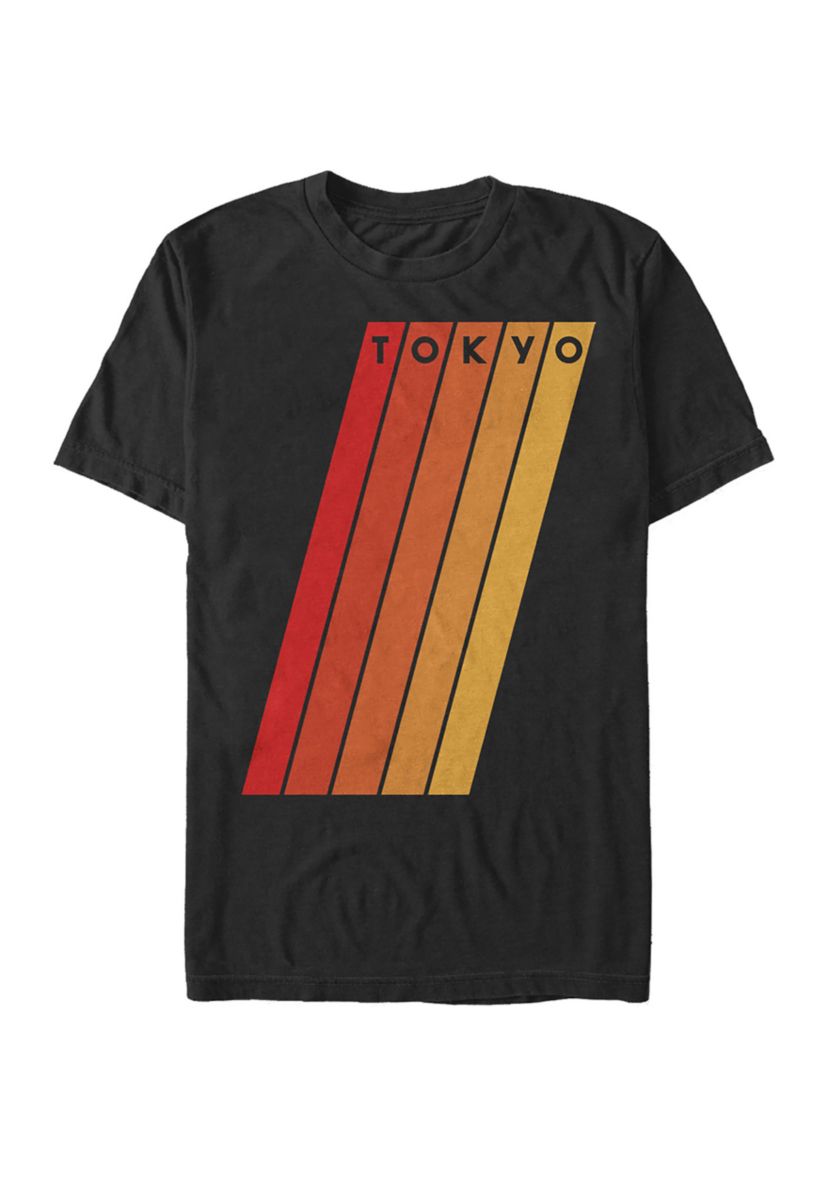 Tokyo Diagonal Graphic T-Shirt