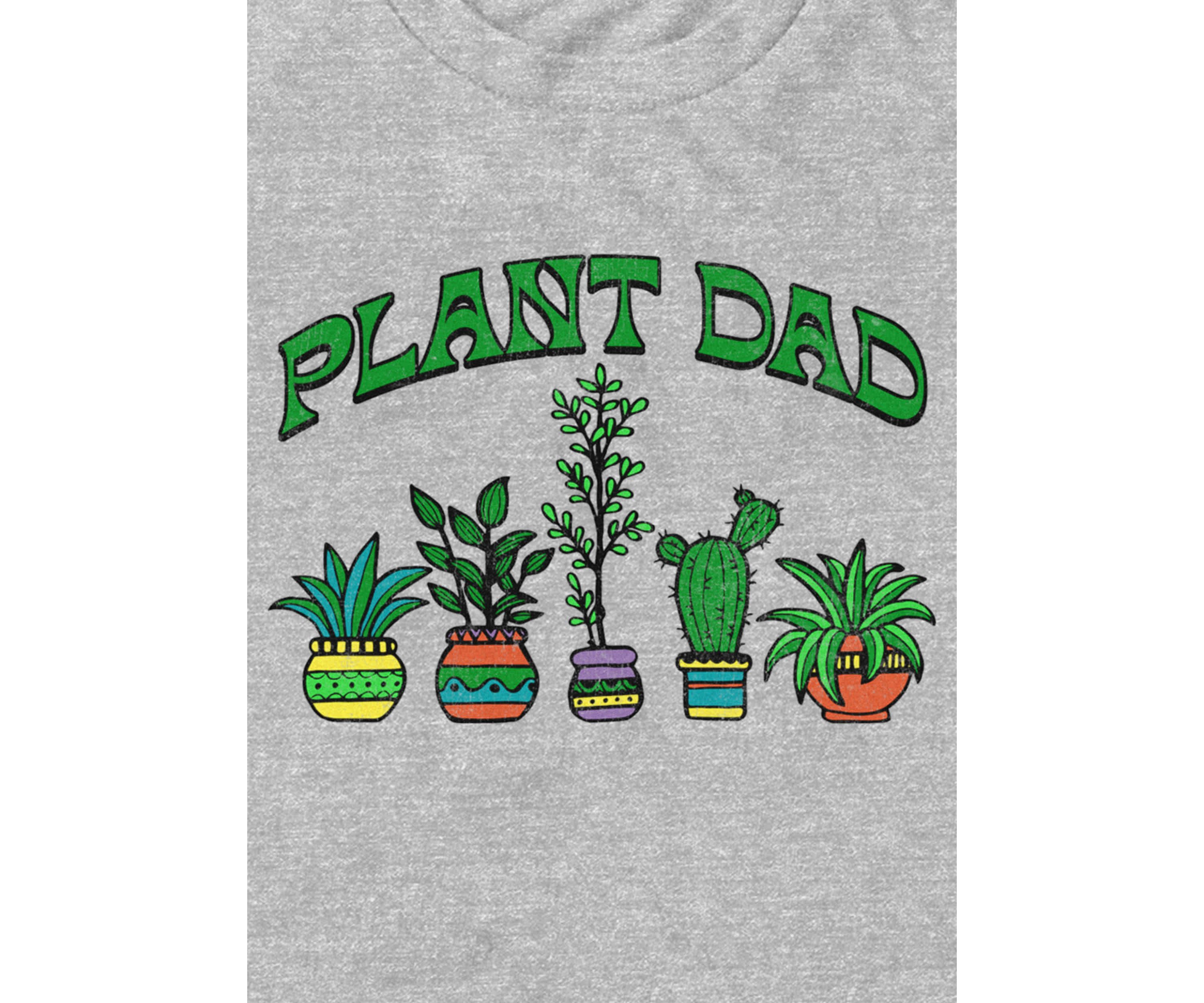 Toony Plant Dad Graphic T-Shirt