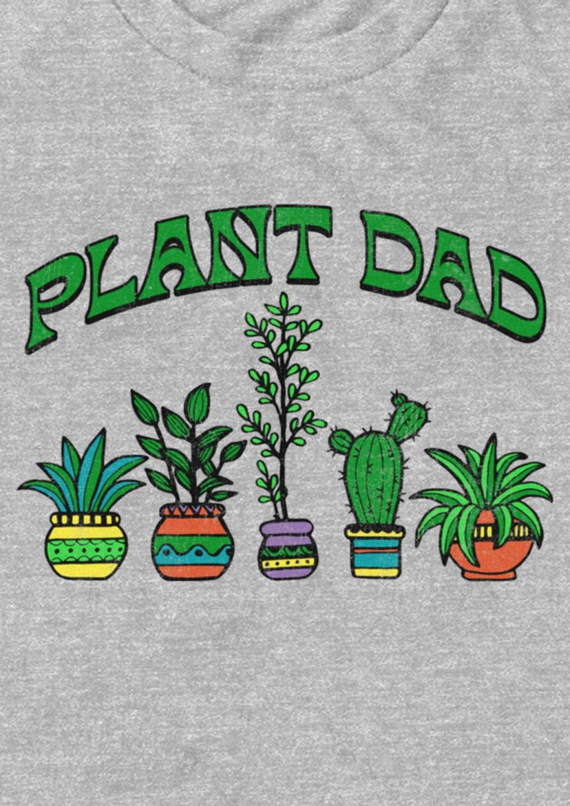 Toony Plant Dad Graphic T-Shirt