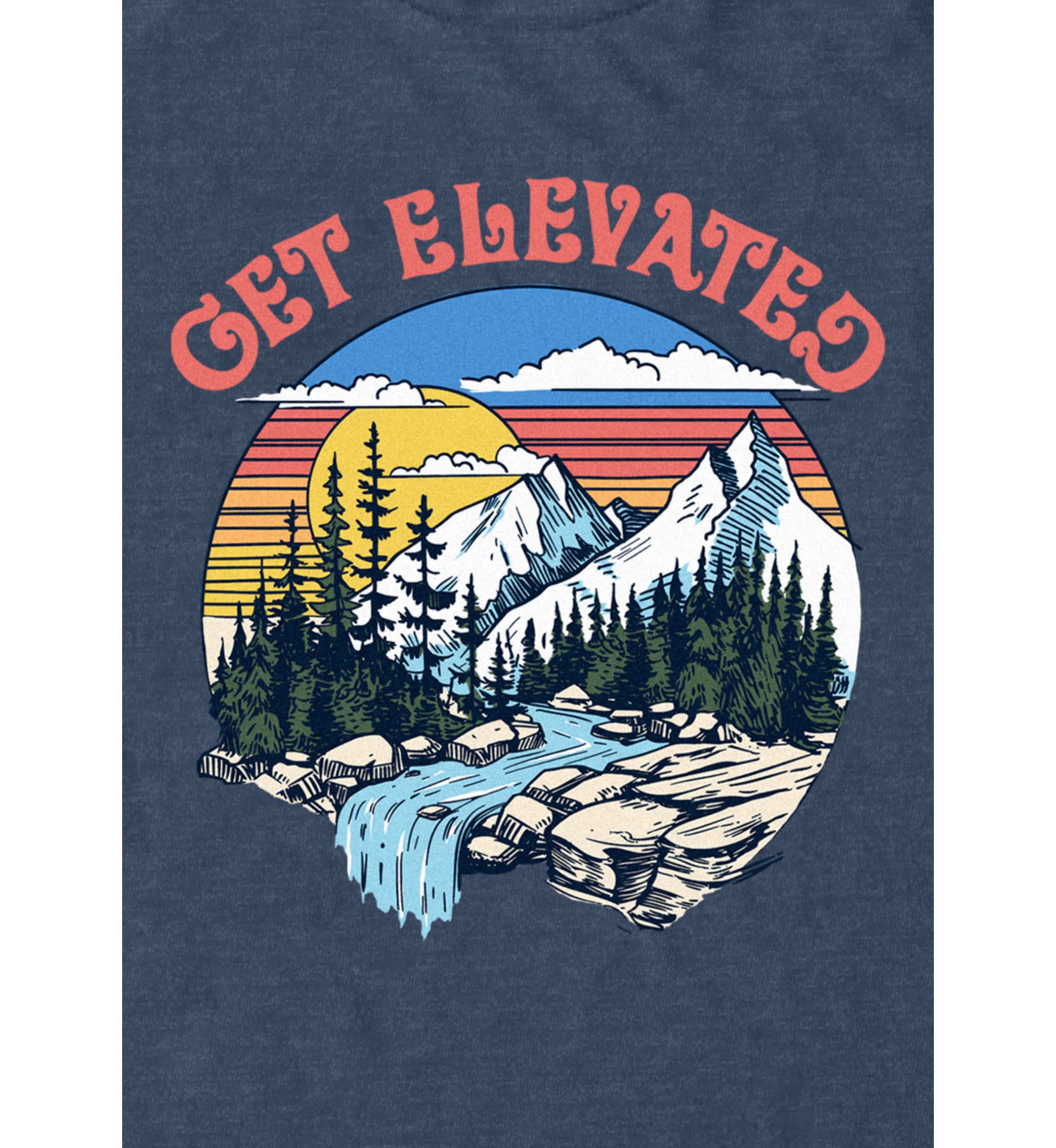 Elevated Mountain Graphic T-Shirt