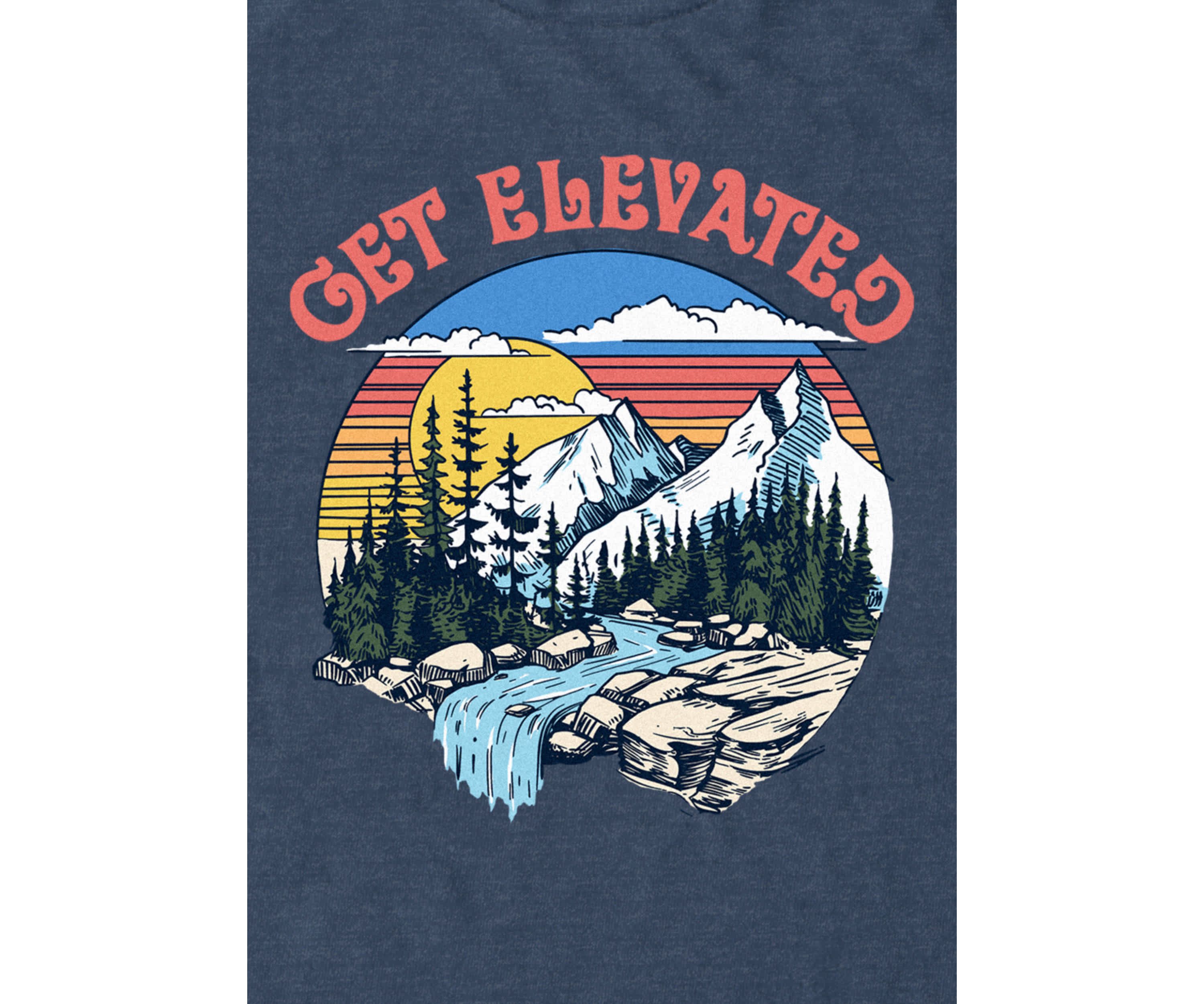 Elevated Mountain Graphic T-Shirt