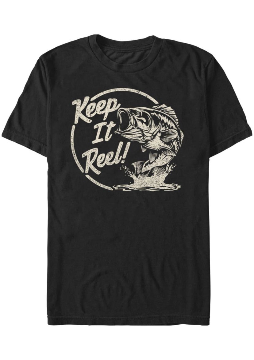 Reel Bass Graphic T-Shirt