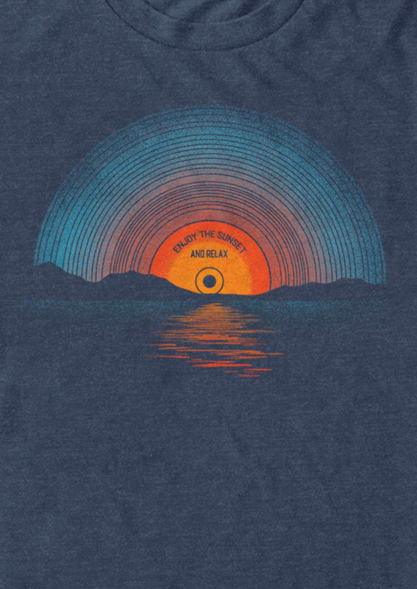 Sunset Relax Graphic T-Shirt