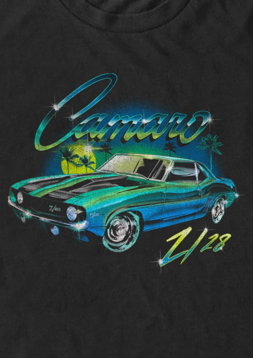 Brushed Camaro Simple Graphic T-Shirt