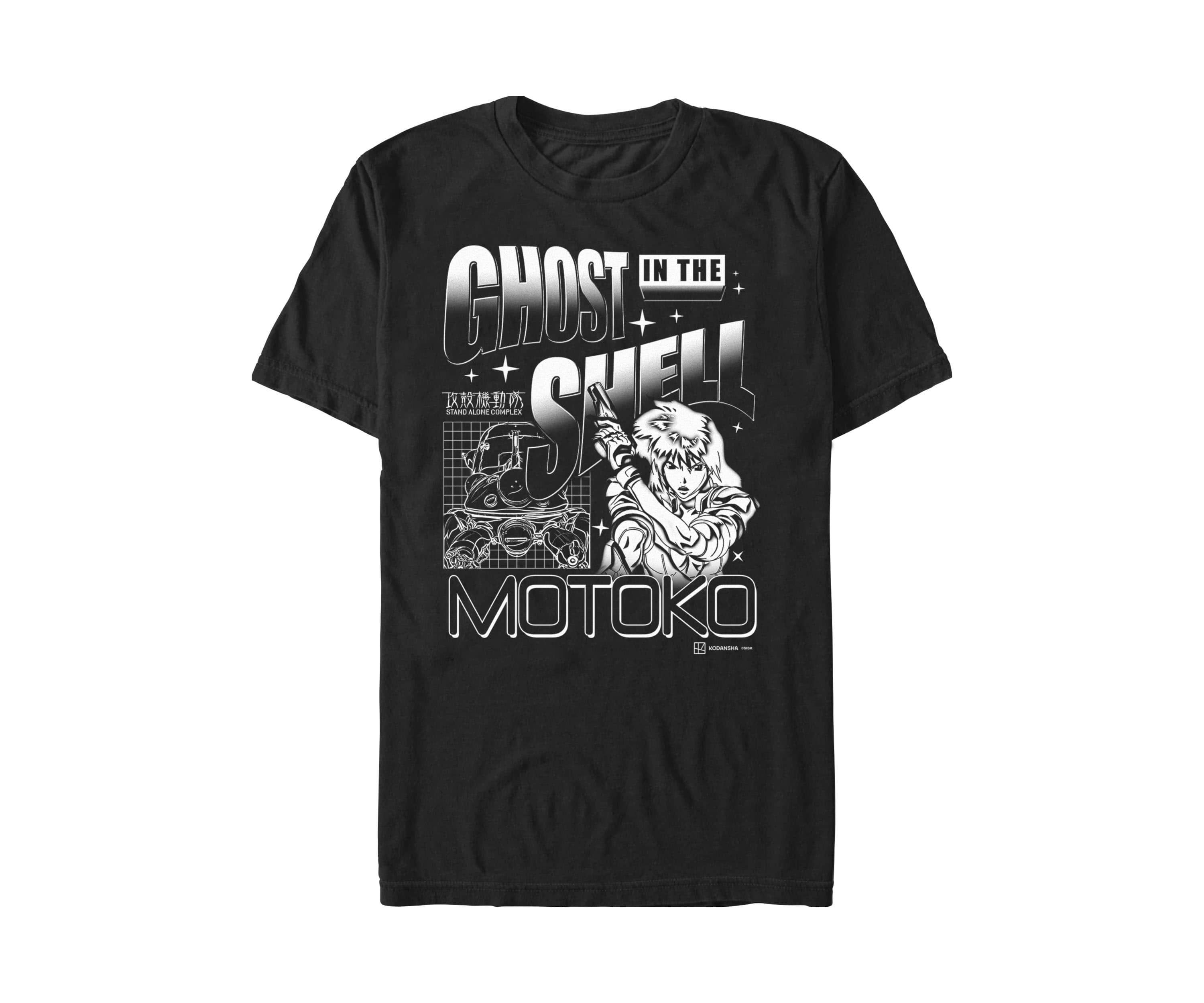 Grid Ghost Graphic T-Shirt