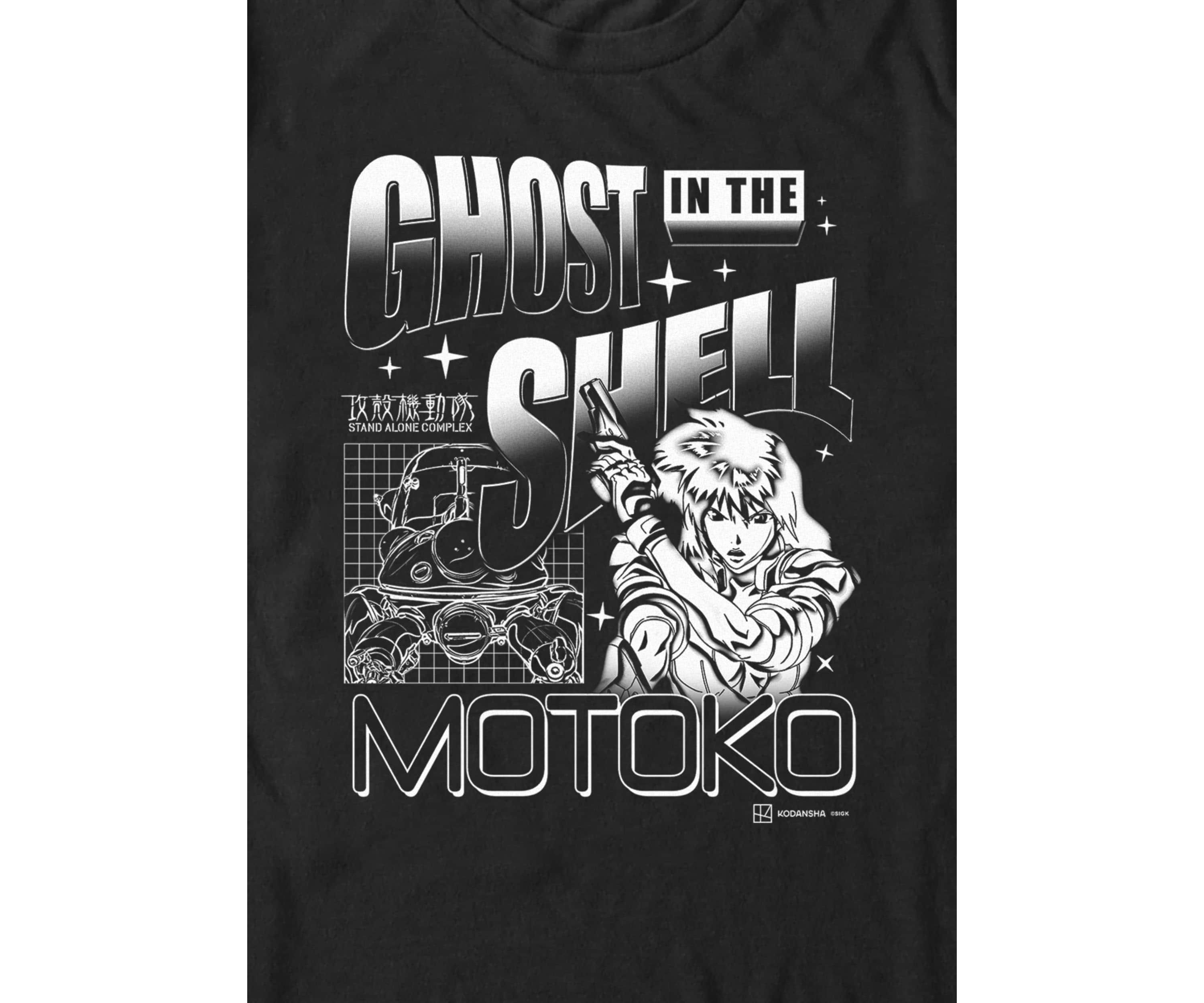 Grid Ghost Graphic T-Shirt