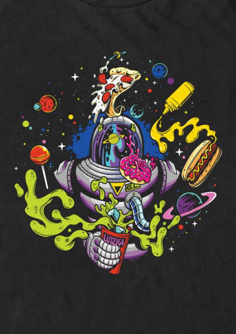 Astro Fast Food Graphic T-Shirt