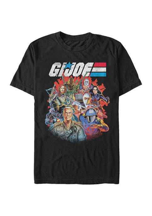 GI Joe Retro Vs Group Graphic T-Shirt