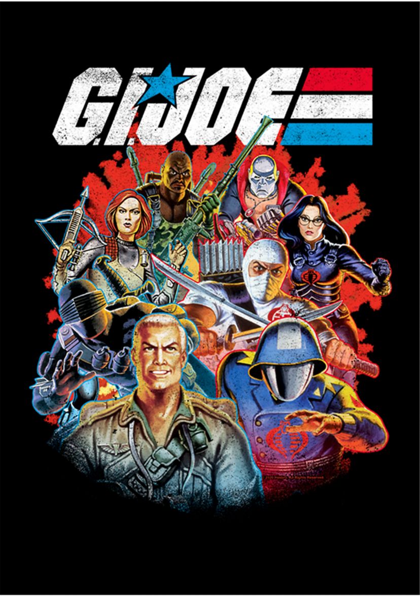Retro Vs Group Graphic T-Shirt
