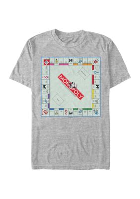 Monopoly Men's Game Board Graphic T-Shirt, 2XL
