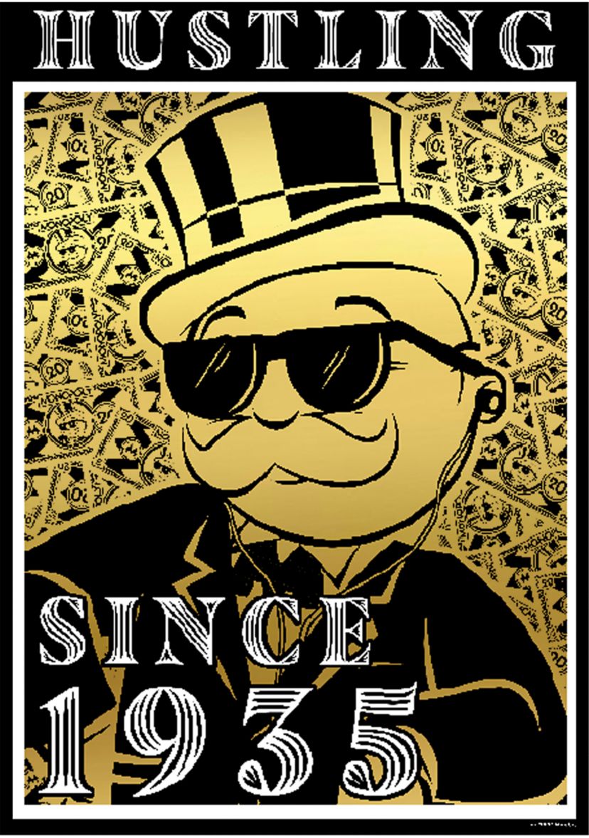 Hustling Gold Graphic T-Shirt