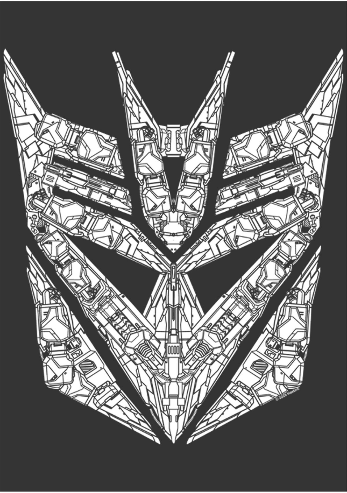 Detail Decepticon Symbol Graphic T-Shirt