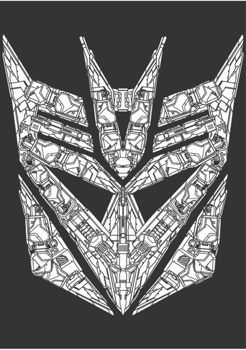 Detail Decepticon Symbol Graphic T-Shirt