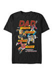 Dad You Are As Core Characters Graphic T-Shirt