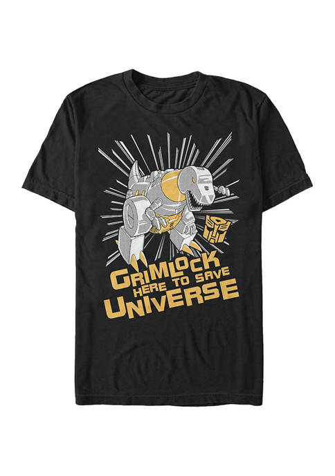 Fifth Sun Grimlock Save Universe Graphic T-Shirt