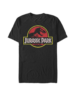 Jurassic+ParkJurassic Park Holographic Dinosaur Logo T-Shirt 