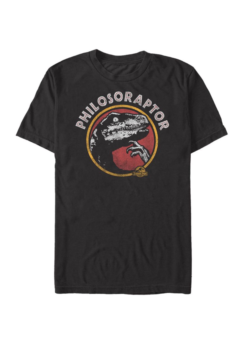 Big & Tall Philosoraptor Velociraptor Short Sleeve Graphic T-Shirt