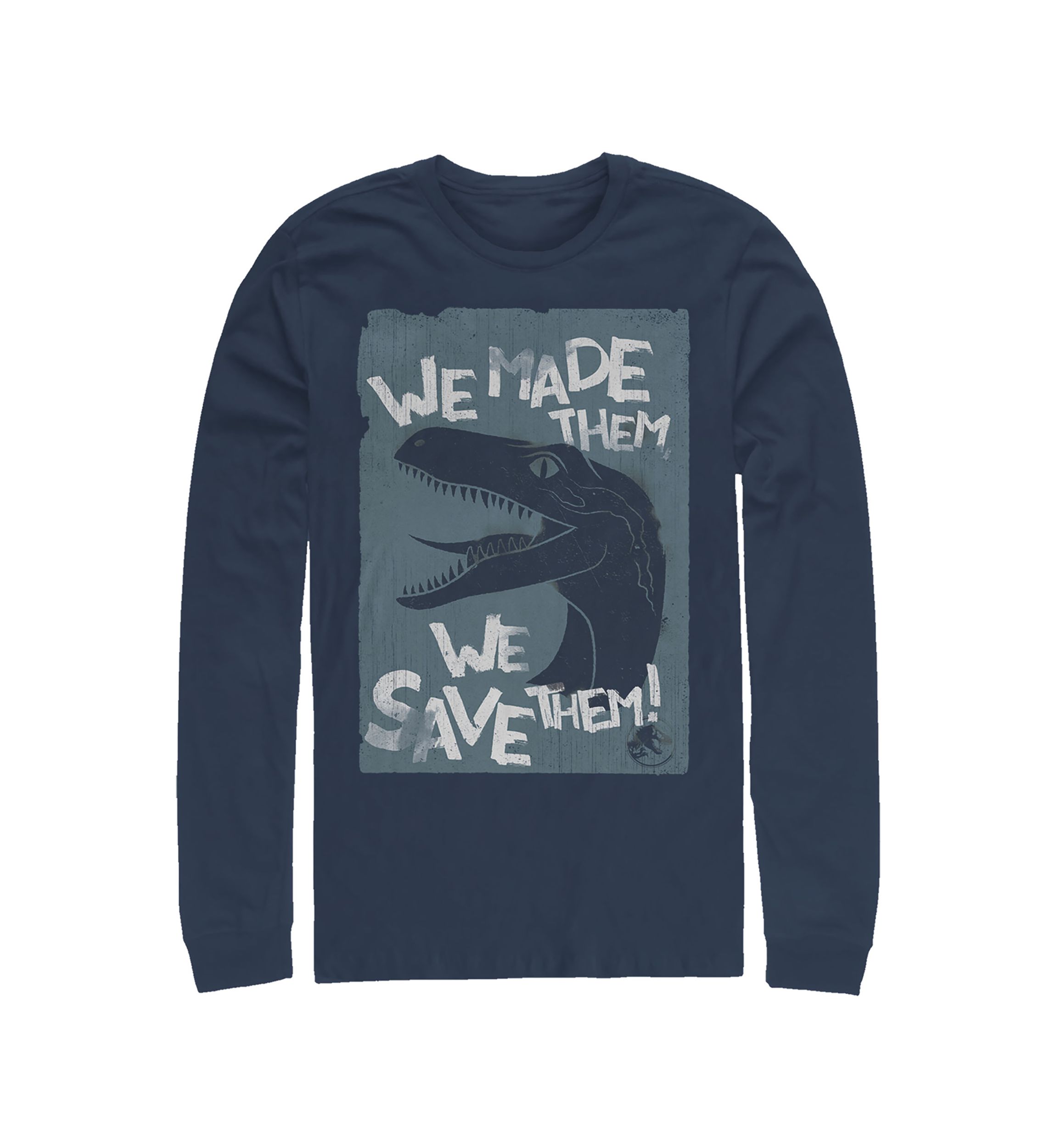 Save Em Graphic Long Sleeve T-Shirt