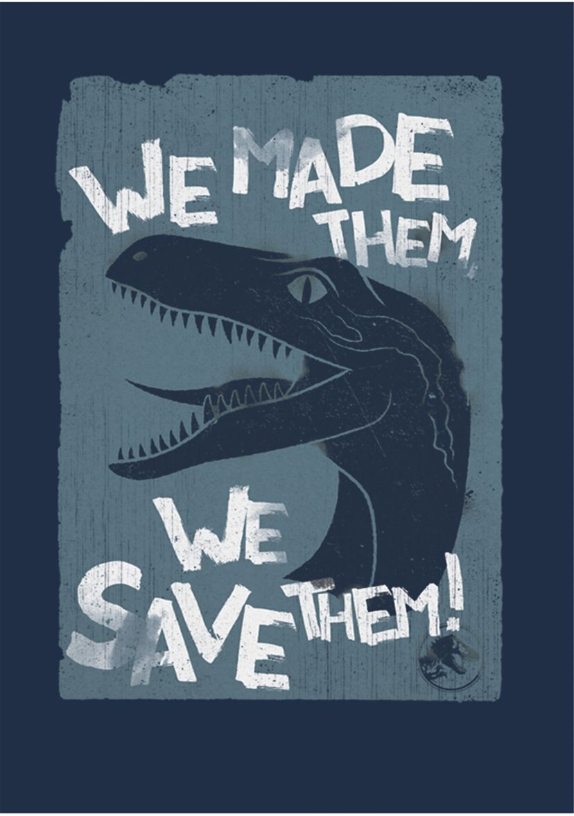 Save Em Graphic Long Sleeve T-Shirt