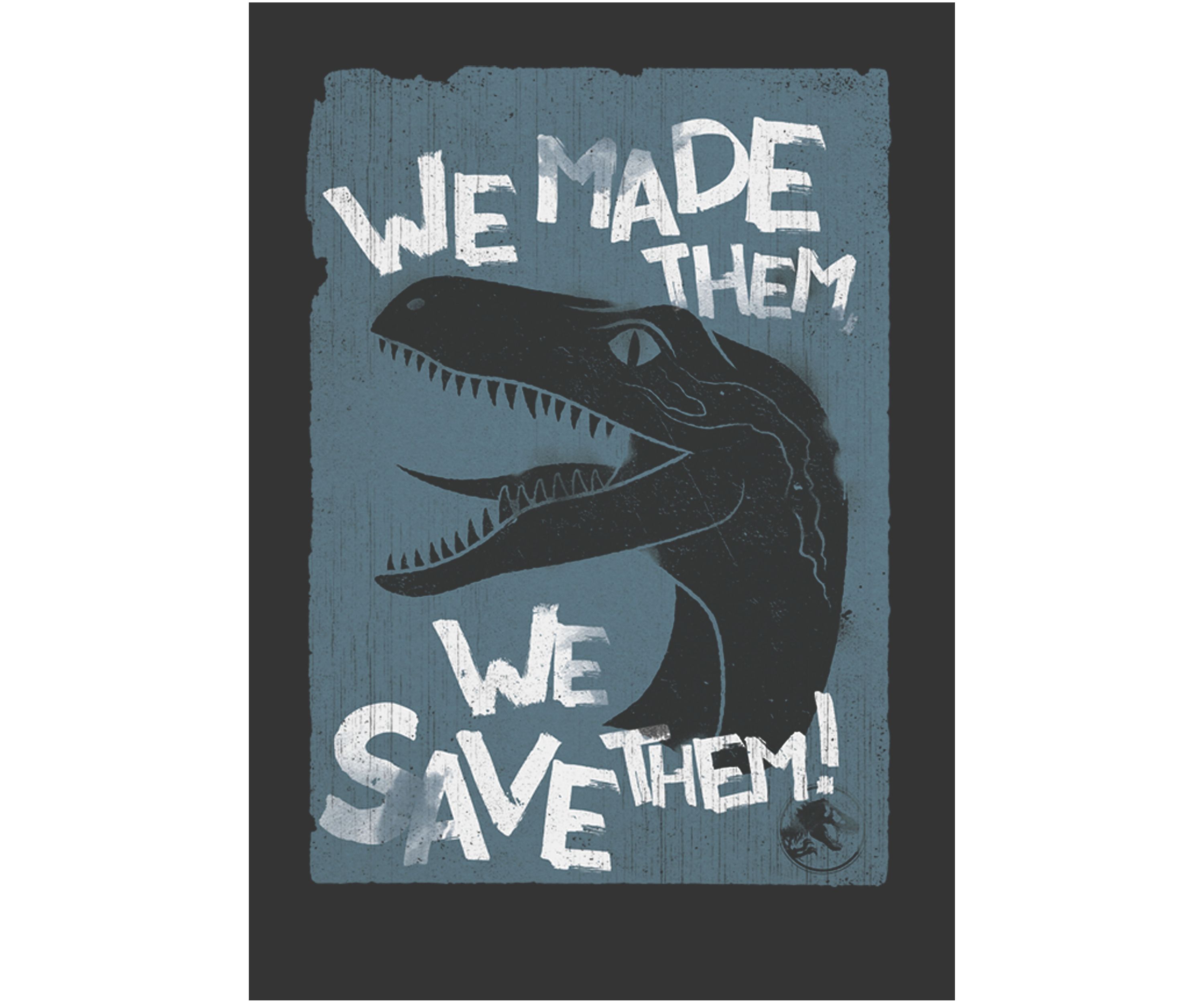 Save Em Graphic Crew Fleece Sweatshirt